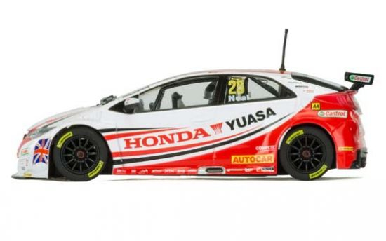 Preview: Scalextric Honda Civic Type R 25 BTCC 2015 3734